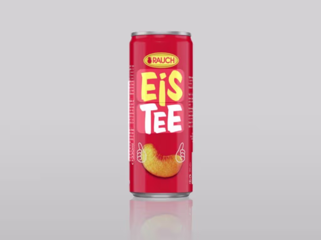 Rauch Eistee Pfirsich 0,33l