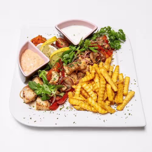 Hühner Gyros
