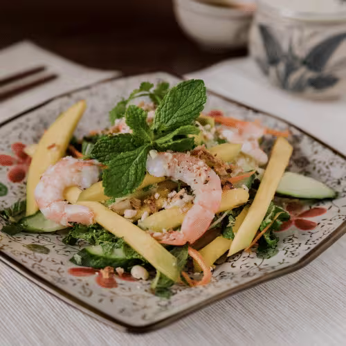 Mango Garnelen Salat