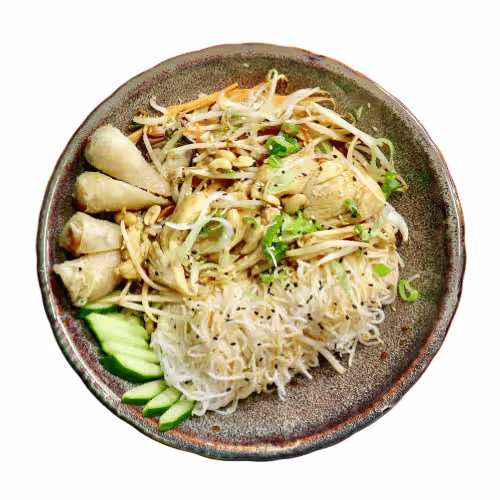 Nudelsalat mit Huhn