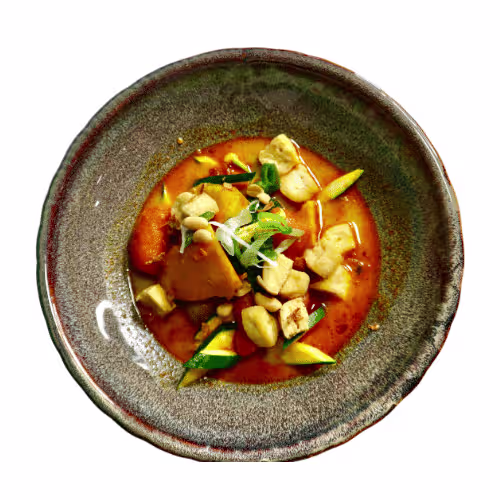 Curry mit Tofu (pikant)