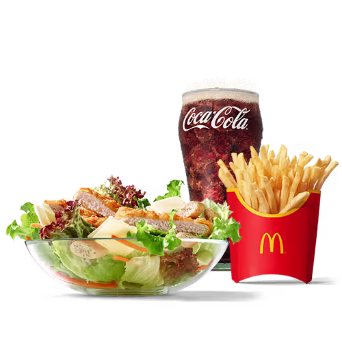 Chicken Caesar Salat McMenü