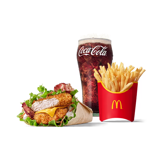 CBO Premium Chicken Wrap McMenü