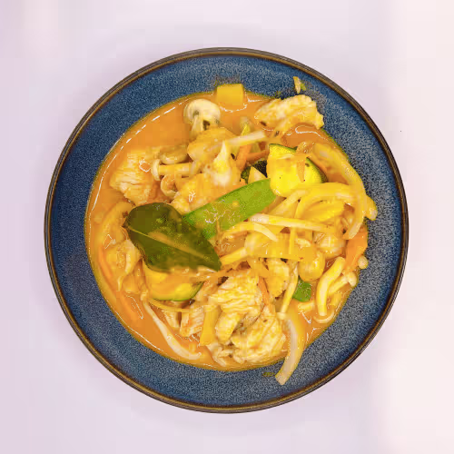 Bali Chicken mit Curry (scharf)