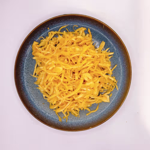 Pikanter Krautsalat (vegetarisch, scharf)