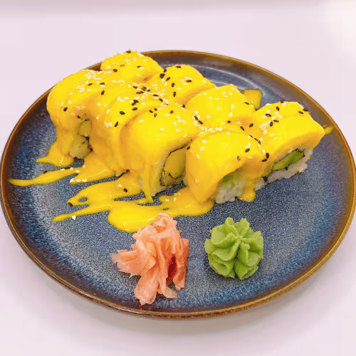 Mango Avocado Roll (8 Stück, vegetarisch)