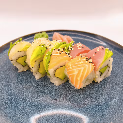 Rainbow Roll (8 Stück)