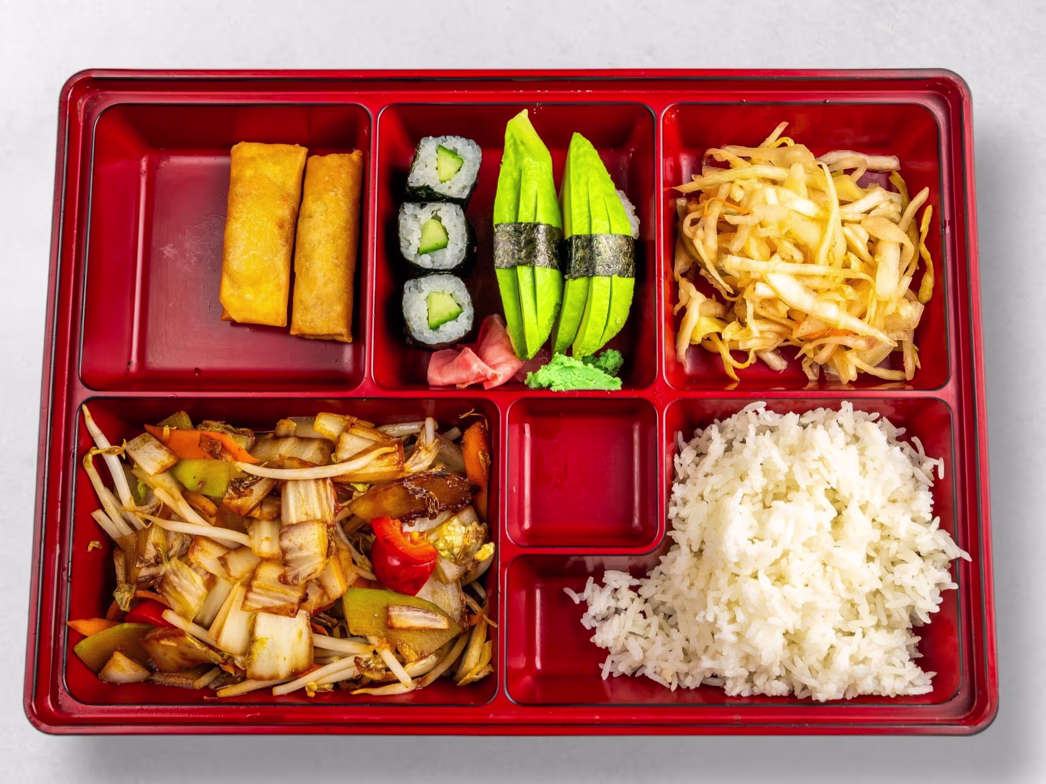 Vegetarisches Bento