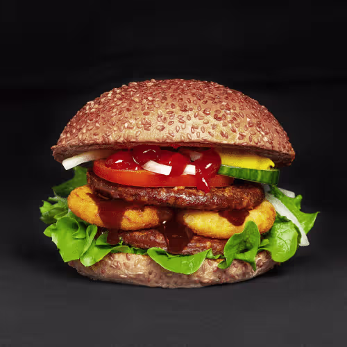 Double Front Burger