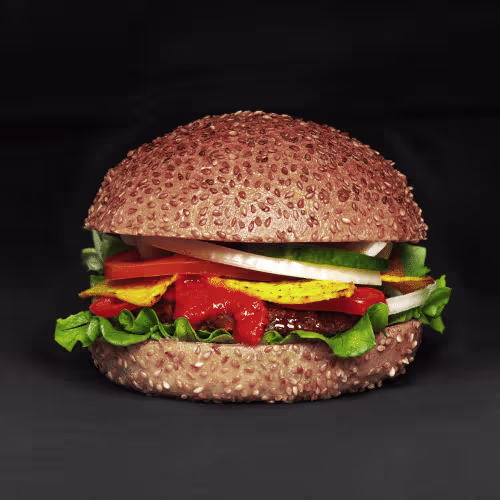 Firestarter Burger (sehr scharf)
