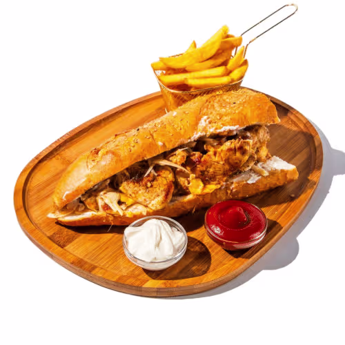 Chicken Stripes Baguette
