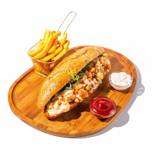 Ocean Breeze Baguette (Shrimps)