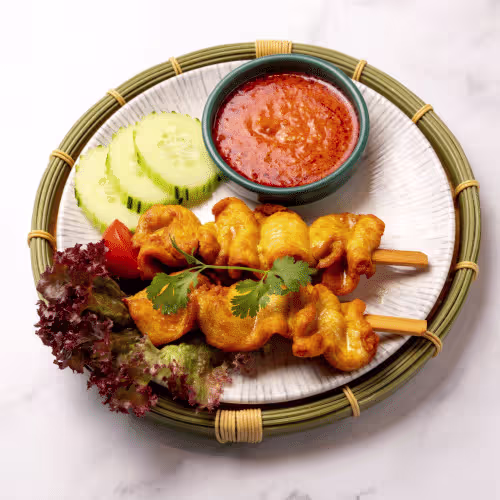 Satay Huhn
