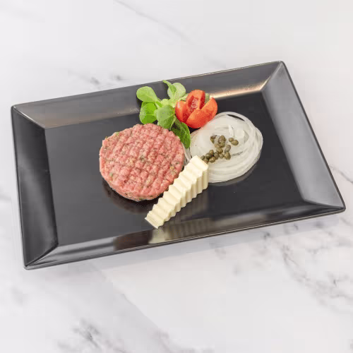 Frisch zubereitetes Beef Tatar