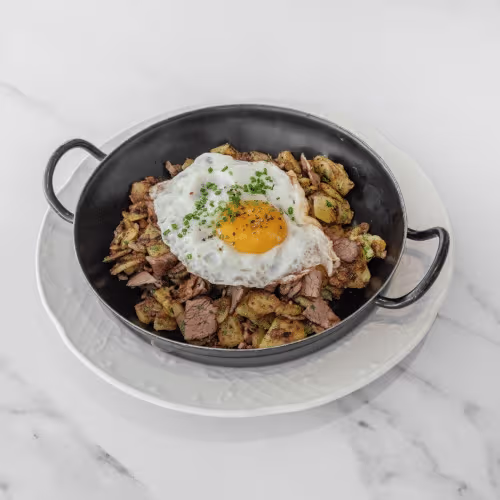 Tiroler Gröstl vom feinen Tafelspitz