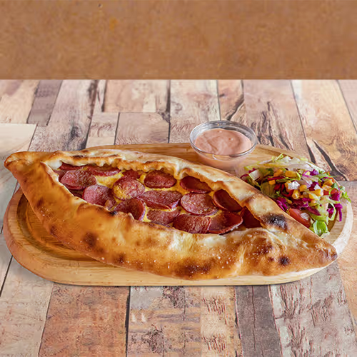 Pide mit Kebab