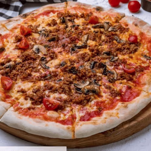 Pizza Bolognese