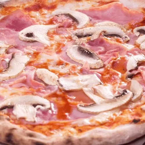 Pizza Prosciutto e Funghi