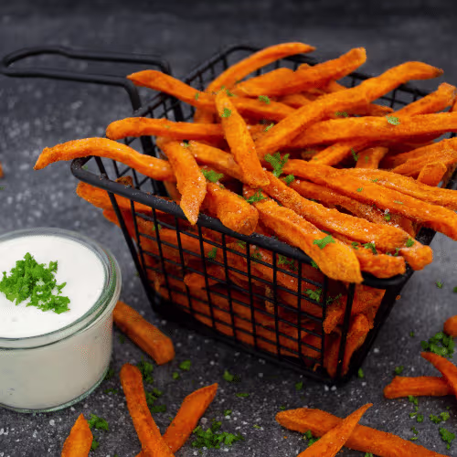 Süßkartoffel Pommes frites