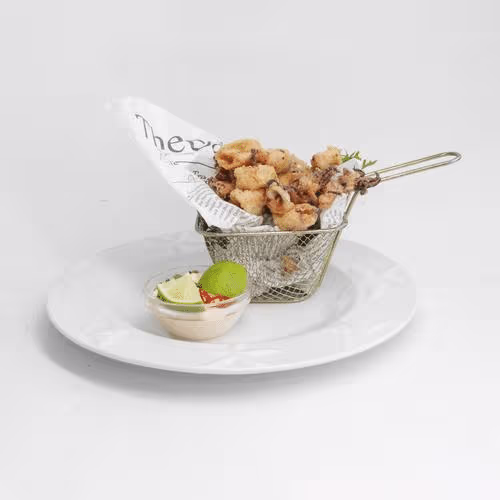 Crispy Calamare-Limetten