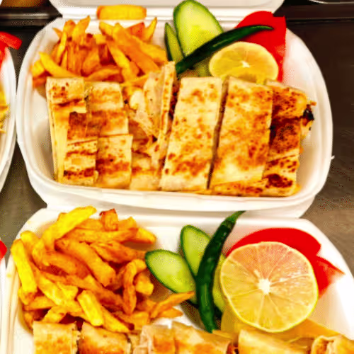 Shawarma menü