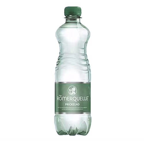 Römerquelle Mineralwasser prickelnd 0,5l