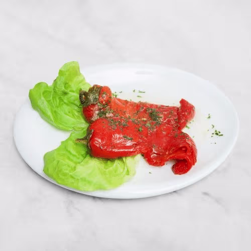 Gebratener Paprika in Knoblauchöl (Belo Lucane) (2 Stück)