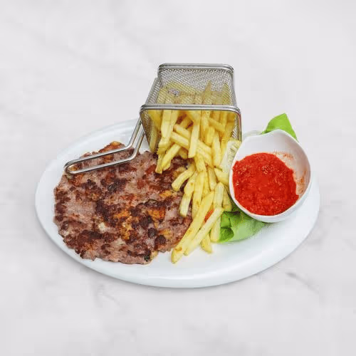 Gurmanska Pljeskavica (Gourmet Fleischlaibchen)
