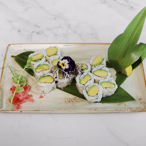 Avocado Sesam Maki (6 Stück)