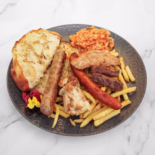 Grillplatte für 1 Person