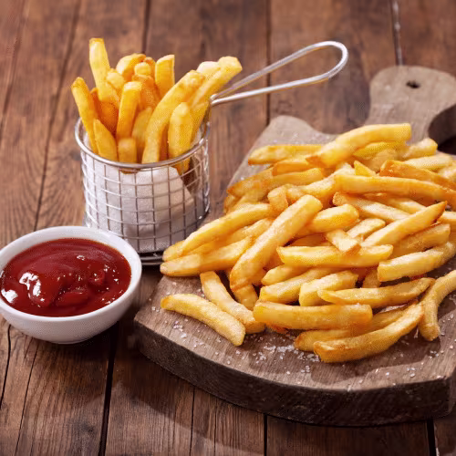 goldbraune Pommes