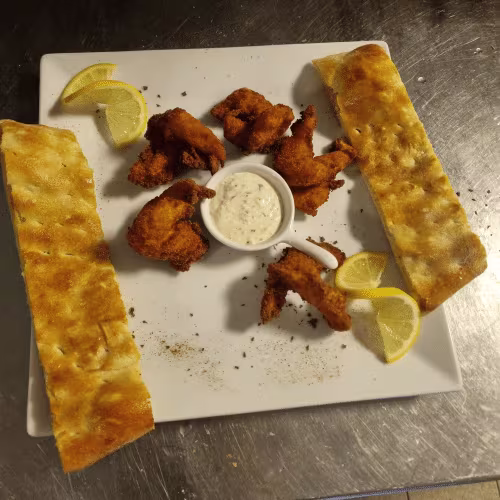 Gebackene Scampi (4 Stück)