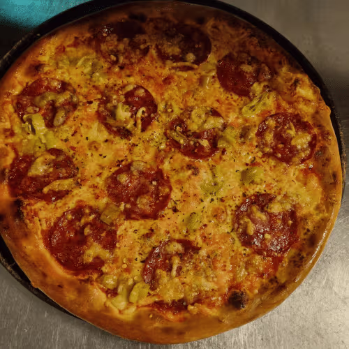Pizza Diavolo (scharf)