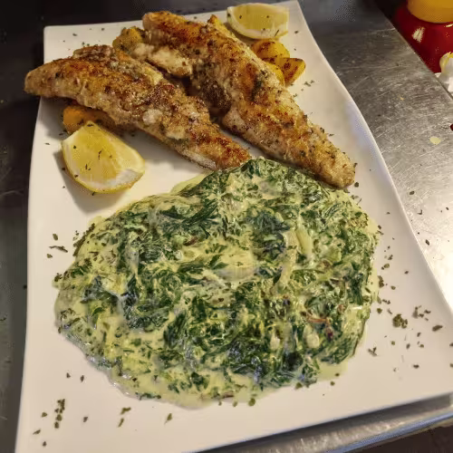 Gegrilltes Zanderfilet