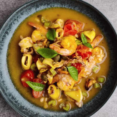 Meeresfrüchtesuppe