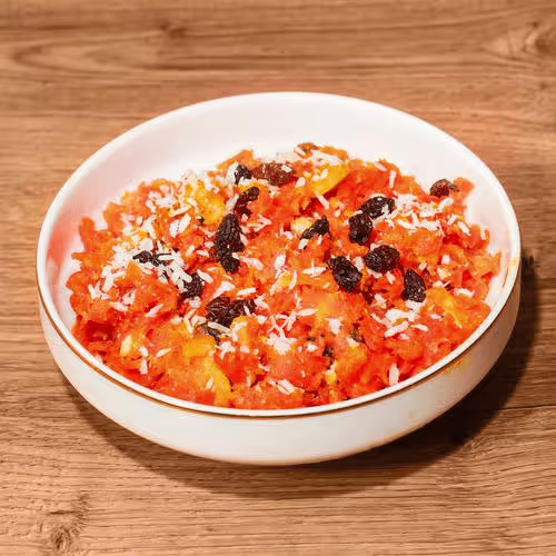 Gajar Ka Halwa (vegetarisch und glutenfrei)