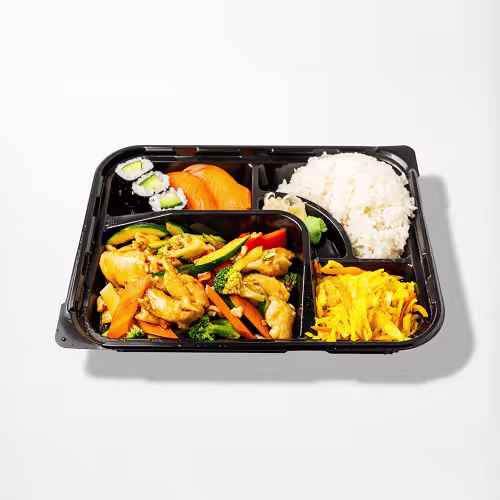 Hühnerfleisch Bento