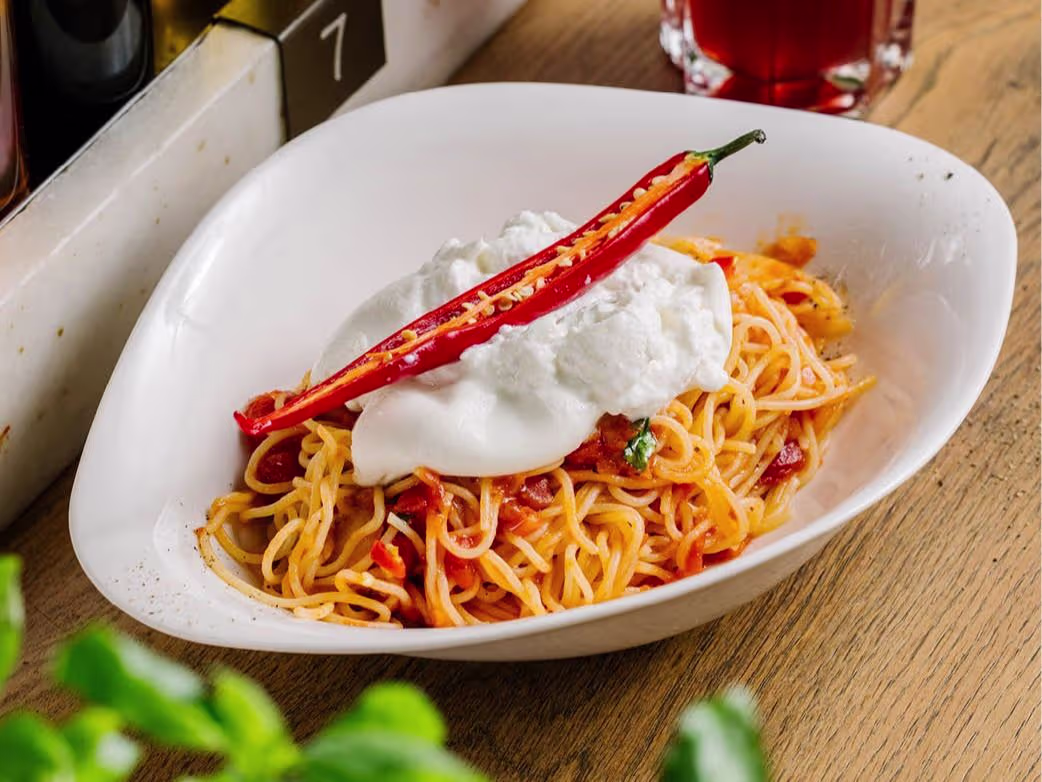 Pasta Arrabbiata Supreme