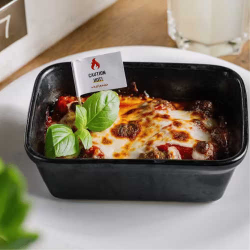 Polpette e Mozzarella Grande