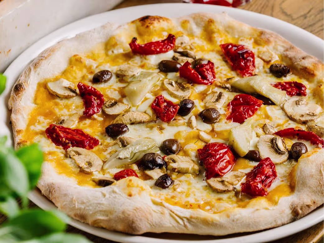 Pizza Ortolana (vegan)