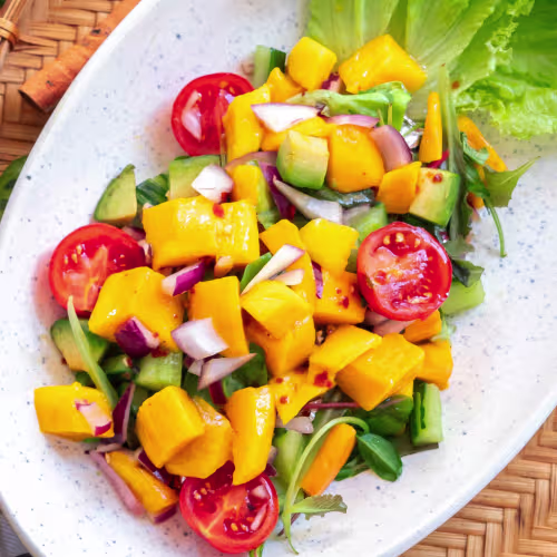 Mangosalat (leicht scharf)