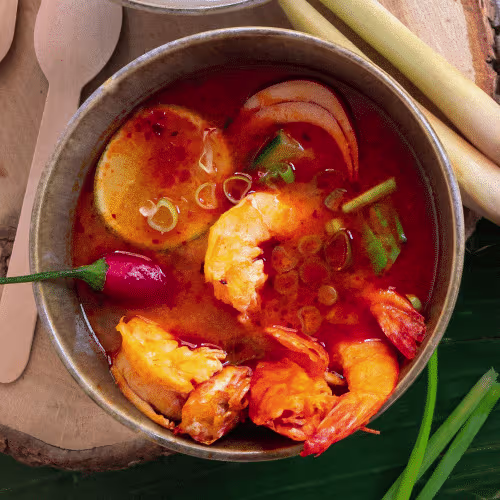 Tom Yum Gong Suppe (leicht scharf)