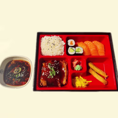 Teriyaki Huhn Bento
