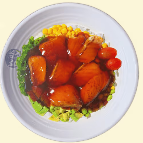 Lachs Teriyaki Bowl