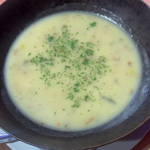 Eierschwammerlsuppe