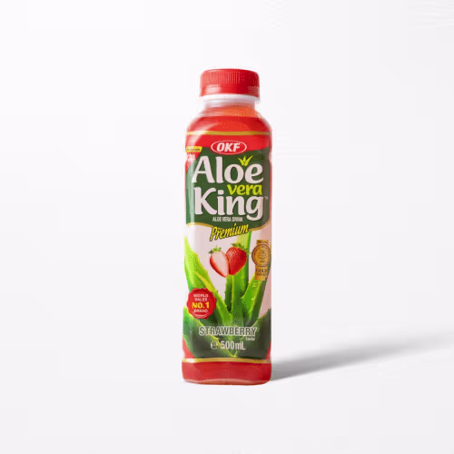 Aloe Vera Erdbeere 0,5l