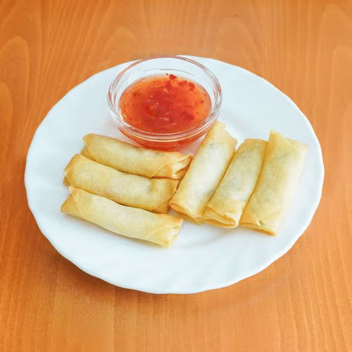 Mini-Frühlingsrollen (vegetarisch, 6 Stück)