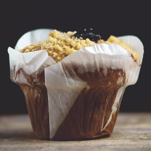 Blaubeermuffin