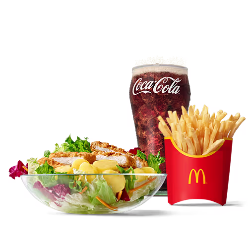 Backhendl Salat McMenü