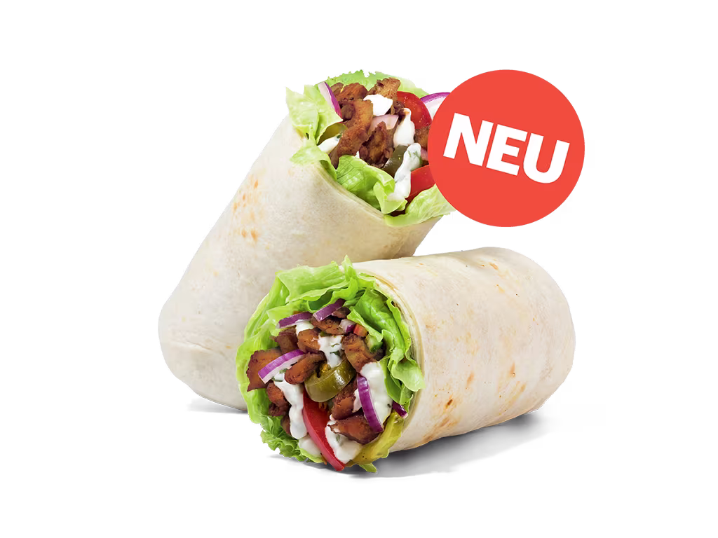 Plant-based Dölicious Chicken Wrap